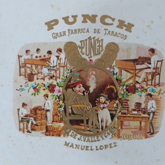 Punch Storage & Organization Vintage Punch Cigar Box Poshmark